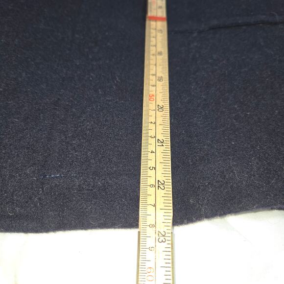 Comme Ca Du Mode Fille Wool Coat Kids 110A 4-5T Navy Hood Toggle Jacket Morandi - Picture 8 of 12